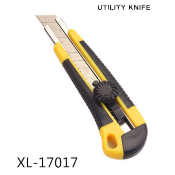 Couteau de coupe de papier peint de haute qualité de 18mm, couteau utilitaire en plastique